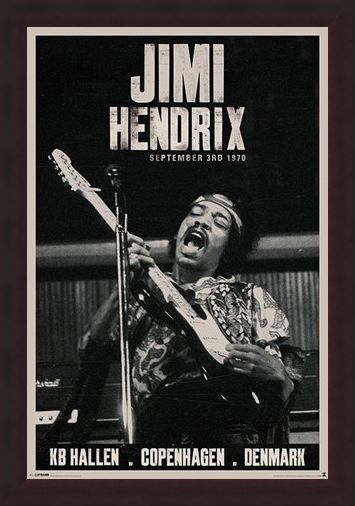 Framed Framed Live in Copenhagen - Jimi Hendrix