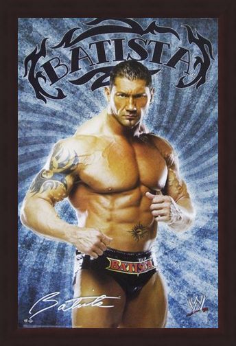 Framed Framed Batista - WWE