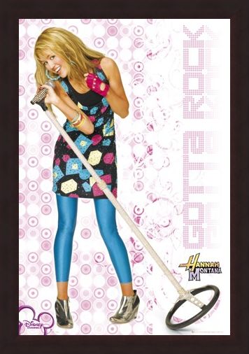 Framed Framed Gotta Rock - Hannah Montana