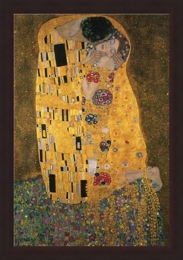Framed Framed The Kiss - Gustav Klimt