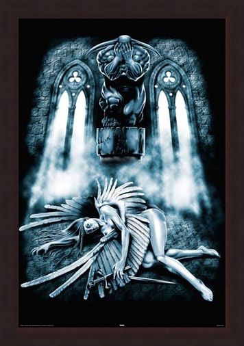 Framed Framed Fallen Angel - Art Worx
