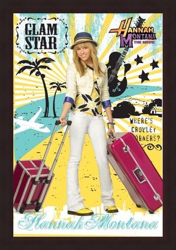 Framed Framed Glam Star - Hannah Montana: The Movie