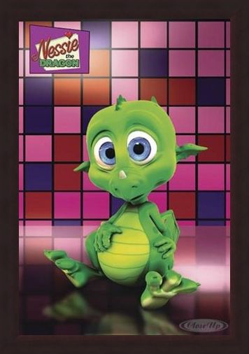 Framed Framed Nessie the Dragon - Jamster