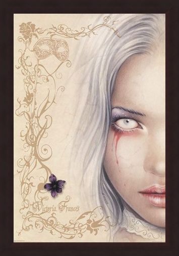 Framed Framed Tears of Blood - Victoria Frances