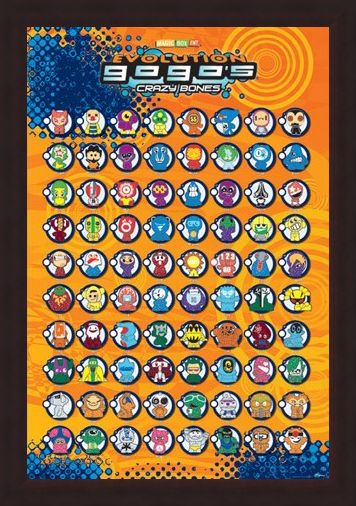 Framed Framed Gogo's Crazy Bones - Magic Box Int.