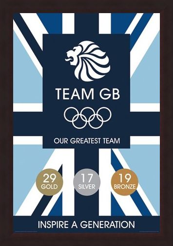 Framed Framed Inspire a Generation - Team GB - London 2012
