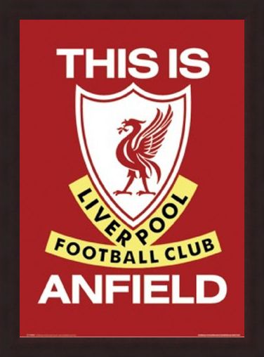 Framed Framed This Is Anfield (Liverpool Football Club Badge) - Liverpool Football Club
