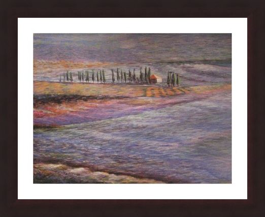 Framed Framed Tuscany No 7 - Stelio Scamanga