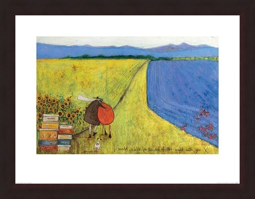 Framed Framed I Would Walk To The End Of The World With You - Sam Toft