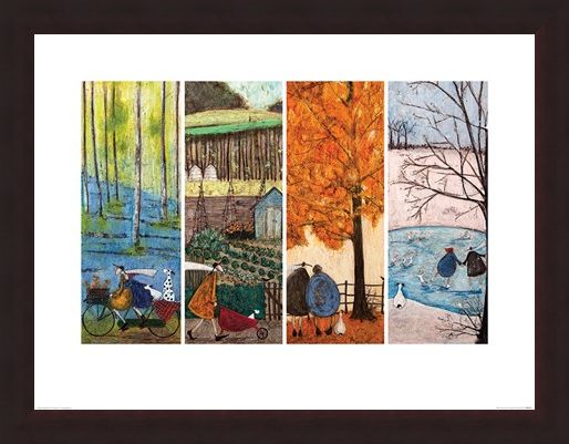 Framed Framed Which Is Your Favourite Season? - Sam Toft
