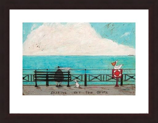 Framed Framed Sharing Out The Chips - Sam Toft