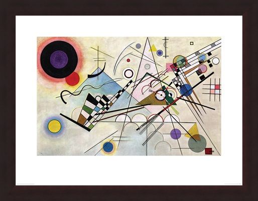 Framed Framed Composition VIII - Wassily Kandinsky
