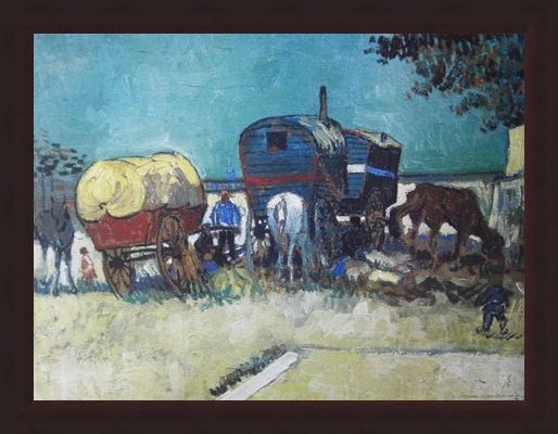Framed Framed Trailers - Vincent Van Gogh