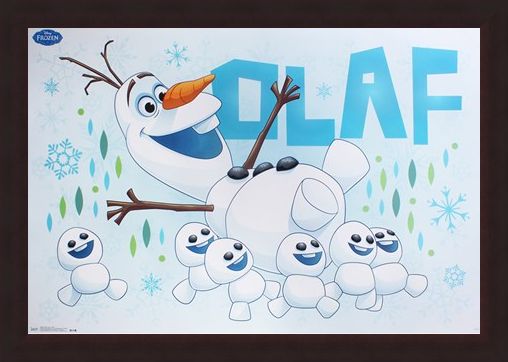 Framed Framed Olaf - Frozen Fever