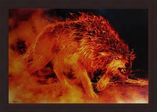 Framed Framed Fire Stalker - Tom Wood