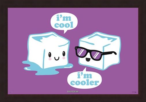 Framed Framed I'm Cool - David & Goliath