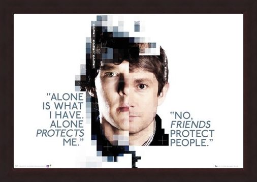 Framed Framed Alone Is What I Have - Sherlock
