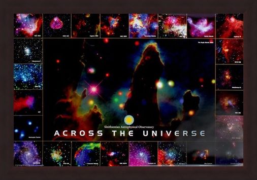 Framed Framed An Unknown World - Across The Universe