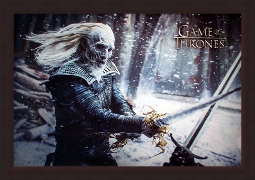 Framed Framed The White Walkers Of Westeros - Game Of Thrones