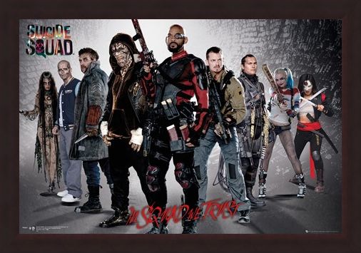 Framed Framed Group Shot - Suicide Squad
