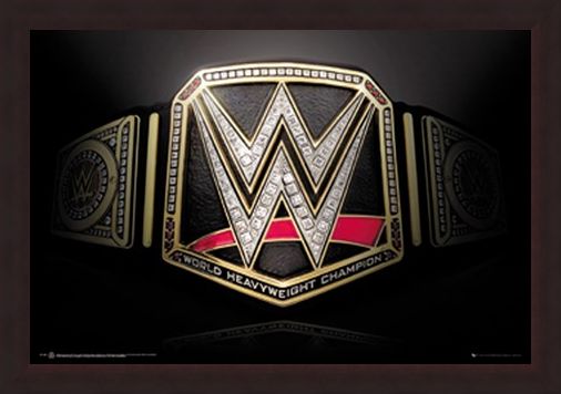 Framed Framed Title Belt - WWE