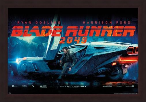 Framed Framed Flying Car - Blade Runner 2049