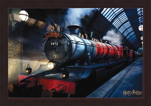 Framed Framed Hogwarts Express - Harry Potter