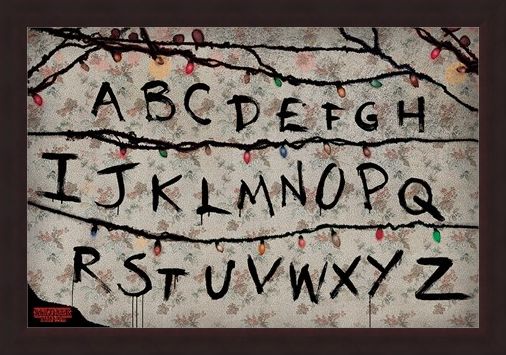 Framed Framed (R, U, N) - Stranger Things