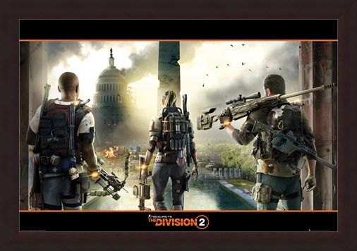 Framed Framed A City In Ruins - The Division 2