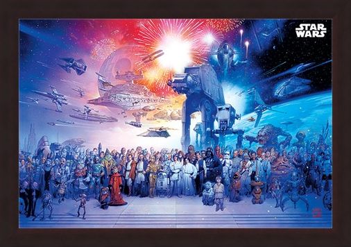 Framed Framed Universe - Star Wars