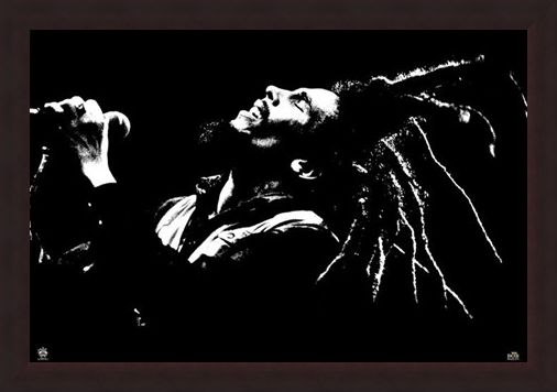 Framed Framed King of Dreads - Bob Marley