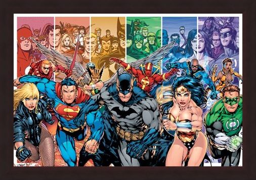 Framed Framed Justice League of America - DC Comics