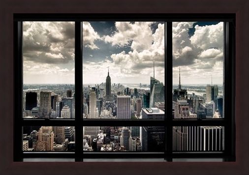 Framed Framed New York View - New York City