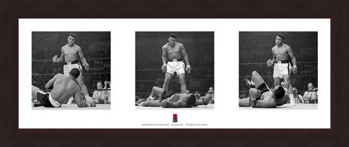 Framed Framed Muhammad Ali Triptych - Muhammad Ali