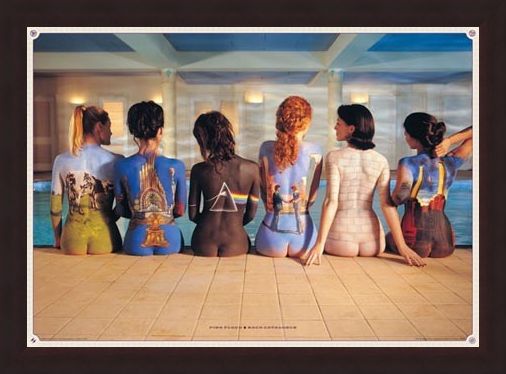 Framed Framed Back Catalogue Campaign Poster - Pink Floyd