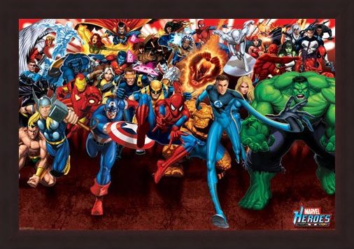 Framed Framed Attack! - Marvel Heroes