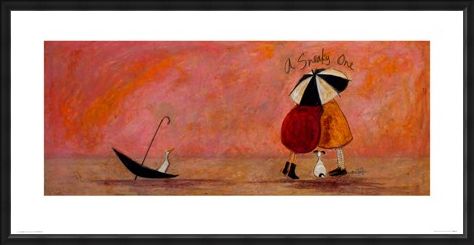 Framed Framed A Sneaky One Art - Sam Toft