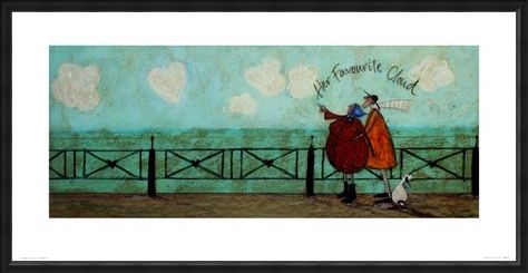 Framed Framed Her Favourite Cloud - Sam Toft