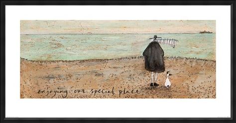 Framed Framed Enjoying our Special Place - Sam Toft