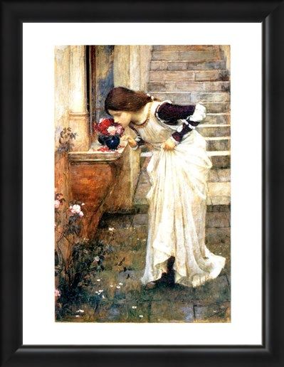 Framed Framed The Shrine - John William Waterhouse