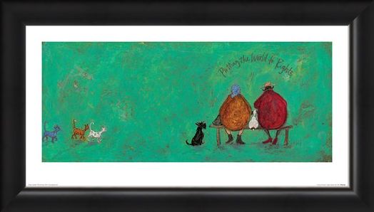 Framed Framed Putting the World to Rights - Sam Toft