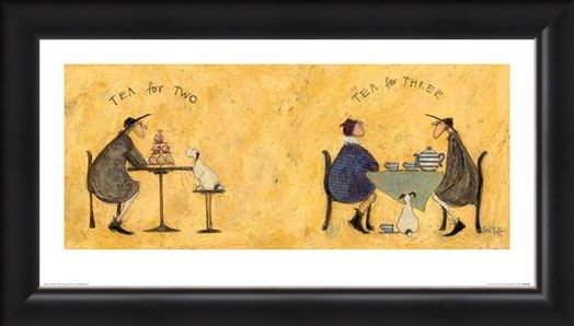 Framed Framed Tea for Two, Tea for Three - Sam Toft