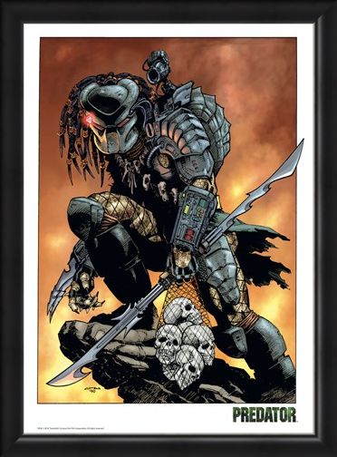 Framed Framed Rock - Predator