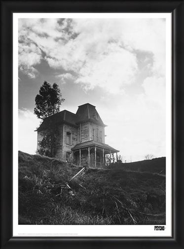 Framed Framed Psycho House On The Hill - Alfred Hitchcock