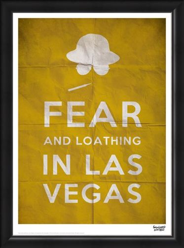 Framed Framed Fear And Loathing In Las Vegas - Text