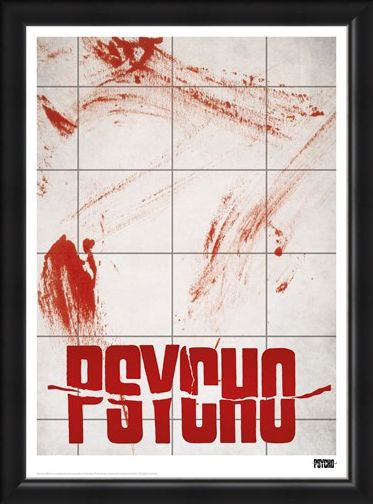Framed Framed Limted Edition Psycho - Alfred Hitchcock