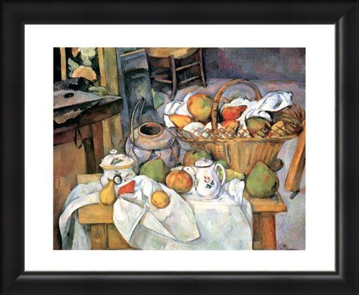 Framed Framed Natura Morta - Paul Cezanne