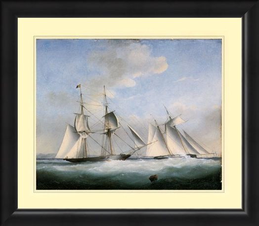 Framed Framed The Ship 'Water Witch' - High Seas Beauty