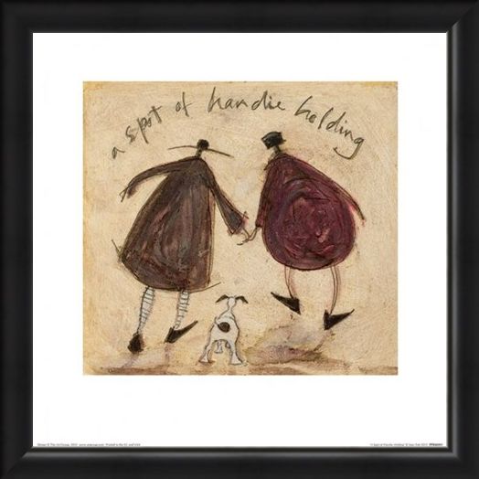Framed Framed A Spot of Handie Holding - Sam Toft