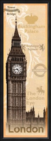 Framed Framed London Landmarks - Iconic London Sights
